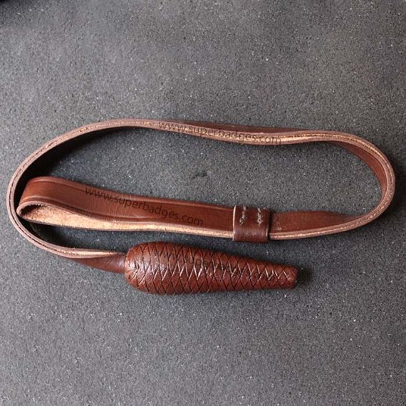 Brown Leather Sword Knot