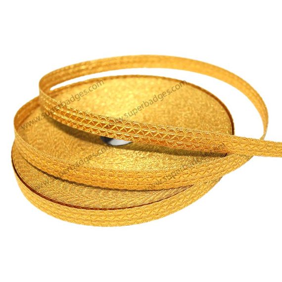 Gold 15mm Mylar Braid Lace Trim