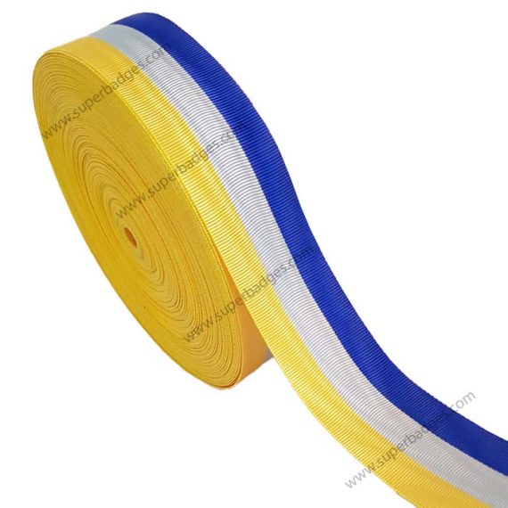 Military Medal Stripe Grosgrain Ribbon