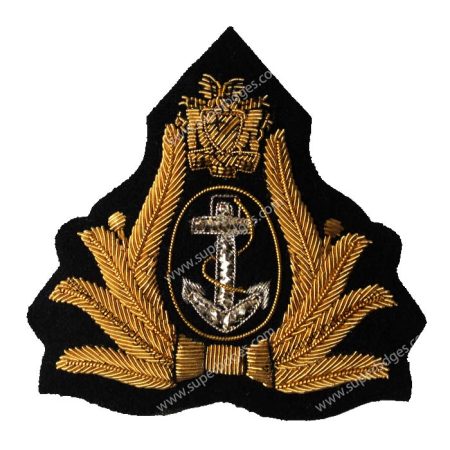 Bullion Wire Military Cap Badge