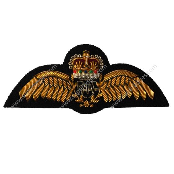 Qualification badge Pilot's wings RAAF