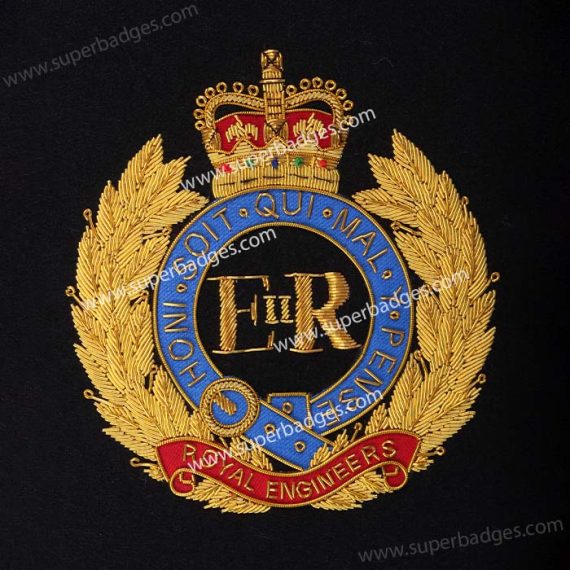 Royal Engineers Framed Badge