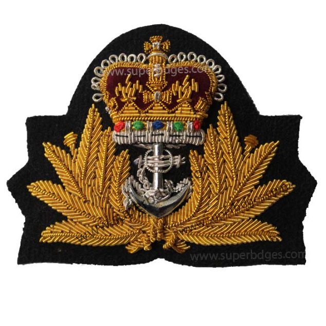 Royal Navy Officers Cap Badge - Super Badge Works