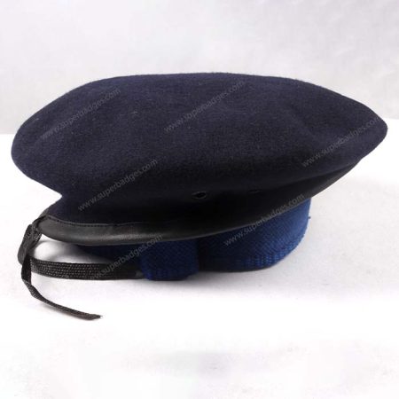 Woolen Black Beret Cap